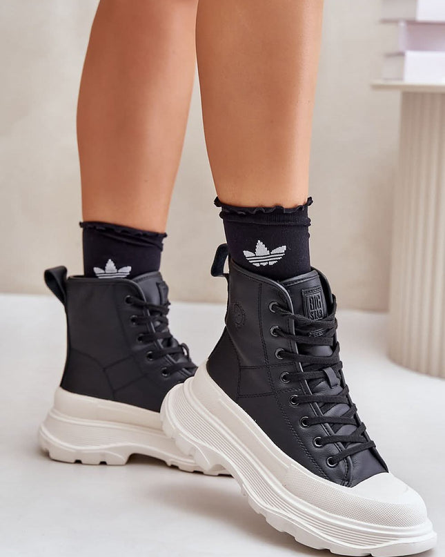 Big Star Natural leather Sneakers Step in style