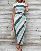 Green Wide Stripe / L