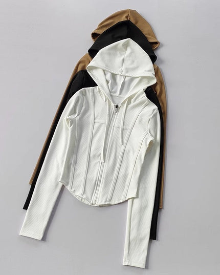 Women's Workout Clothes Sports Top Running Jacket