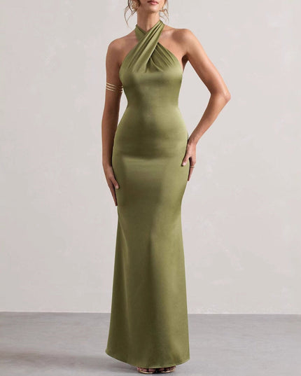 Halter Slim Fit Dress