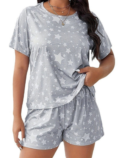 Shorts Plus-sized Plus Size Women's Pajamas