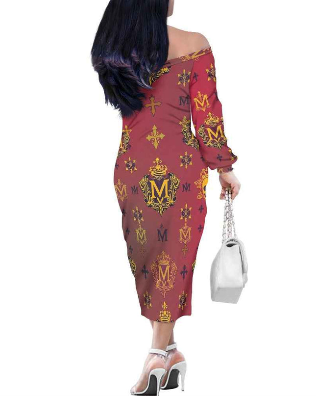 Women's Long Sleeve Dress - Versatile Casual Dress for All Seasons
