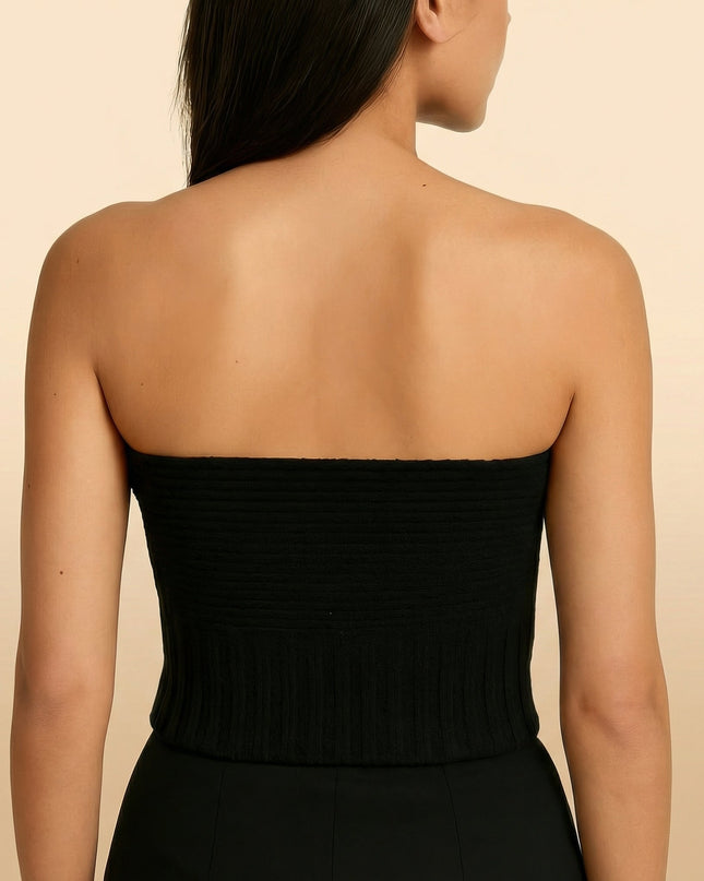 Sleek Knit Tube Top