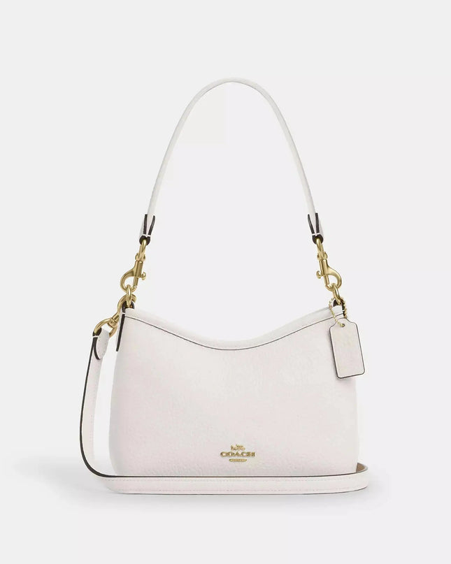 Coach Laurel Small Shoulder Bag – Pebble Leather Crossbody Purse