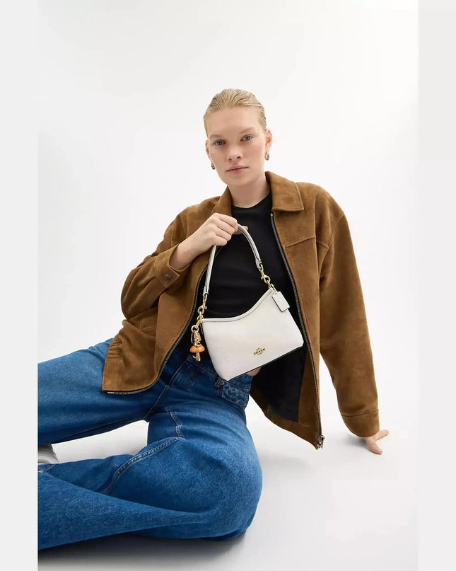 Coach Laurel Small Shoulder Bag – Pebble Leather Crossbody Purse