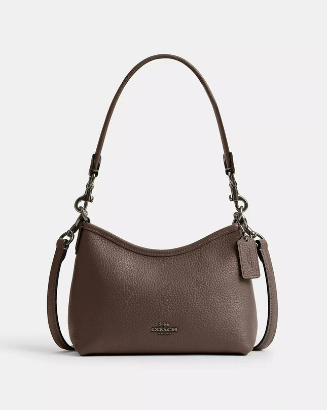 Coach Laurel Small Shoulder Bag – Pebble Leather Crossbody Purse