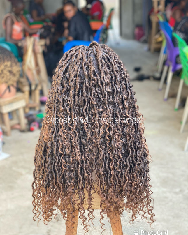 Soft Locs Wig Glueless Faux Locs Full Lace African Queen