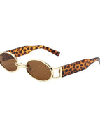 As Picture / Gold Frame Leopard Leg Dried