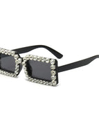 UV400 UV Protection / Bright Black Frame Gray Lens