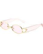 As Picture / Transparent Pink Frame Light Pink Piece