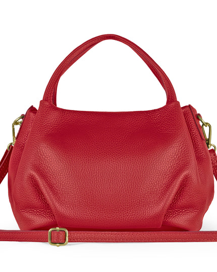 Calf Leather Top-Handle Bag