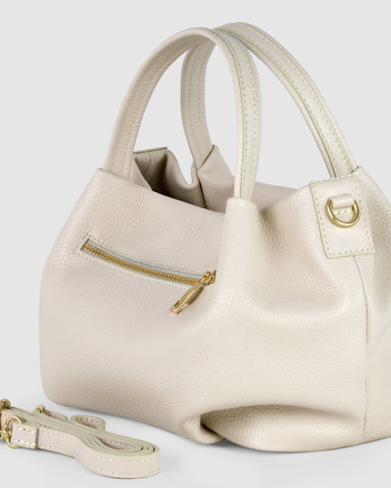 Calf Leather Top-Handle Bag