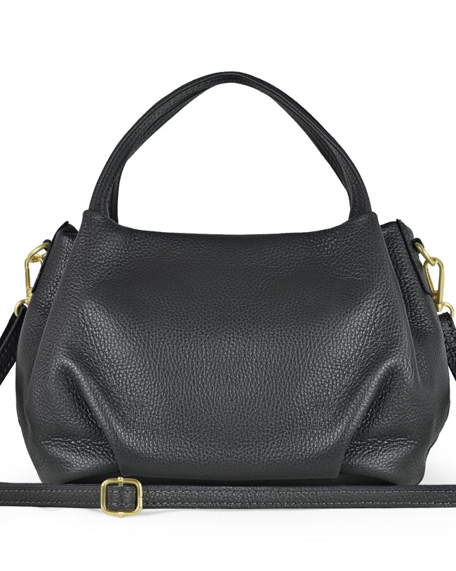 Calf Leather Top-Handle Bag