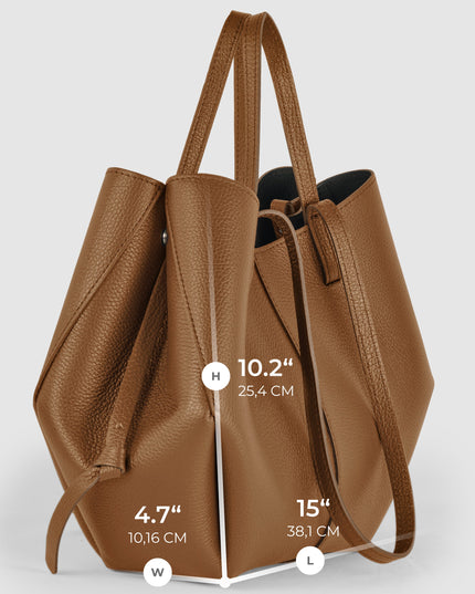 Calf Leather Tote Bag