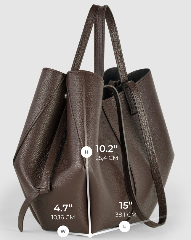 Calf Leather Tote Bag
