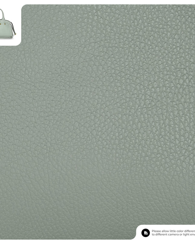 Calf & Suede Leather Top-Handle Bag