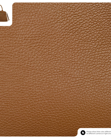 Calf & Suede Leather Top-Handle Bag