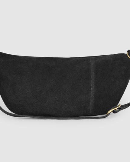 Suede Leather Crossbody Bag