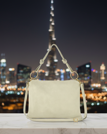 Suede Leather Shoulder Bag