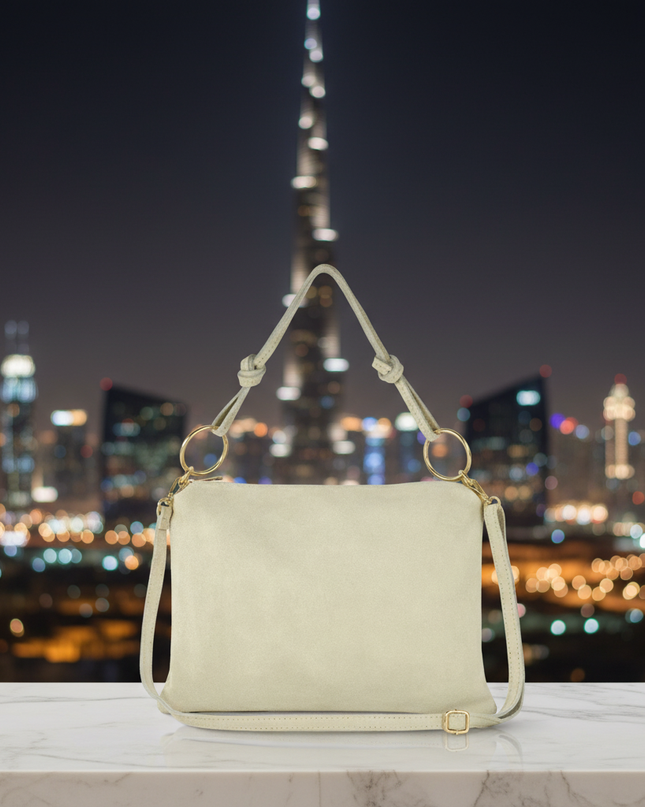 Suede Leather Shoulder Bag