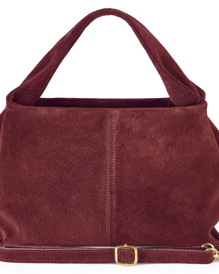 Suede Leather Shoulder Bag
