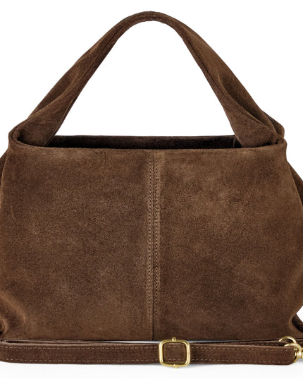 Suede Leather Shoulder Bag