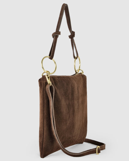 Suede Leather Shoulder Bag