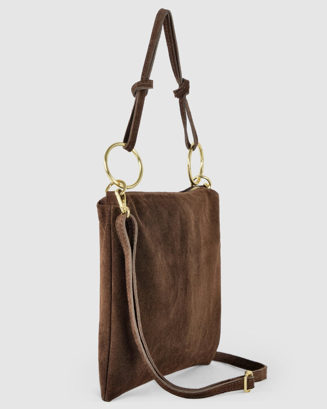Suede Leather Shoulder Bag