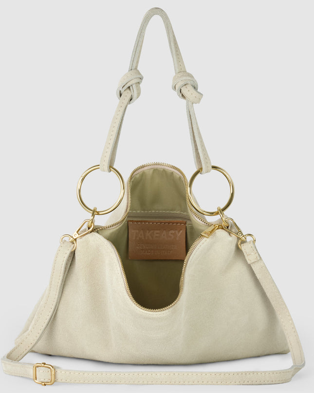Suede Leather Shoulder Bag