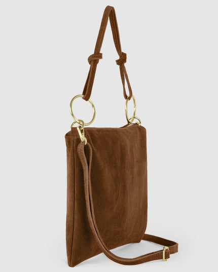 Suede Leather Shoulder Bag
