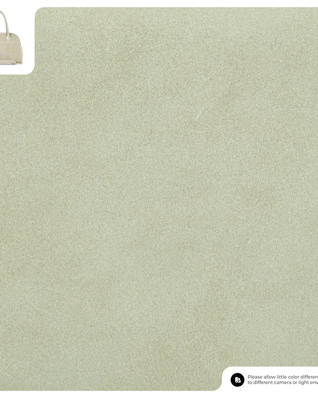 Suede Leather Top-Handle Bag