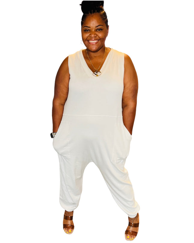 Women’s Plus Size Baggy Jumpsuit