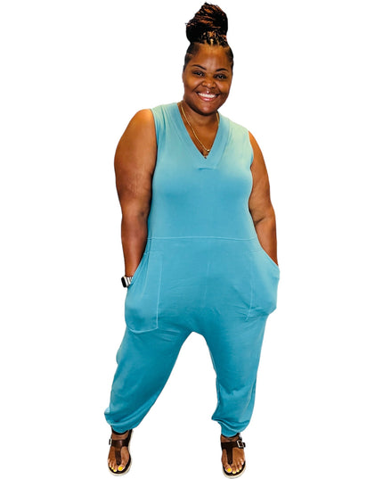 Women’s Plus Size Baggy Jumpsuit