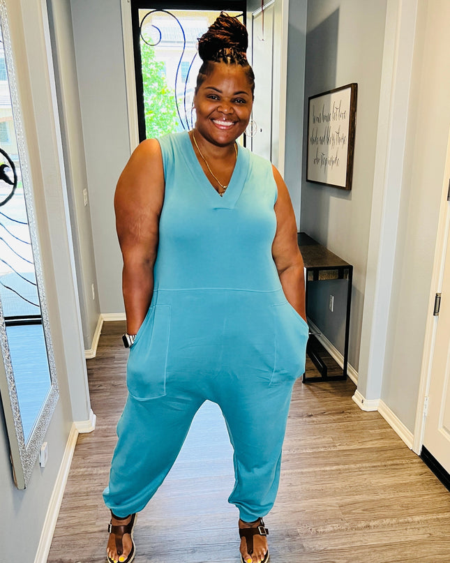 Women’s Plus Size Baggy Jumpsuit