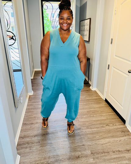 Women’s Plus Size Baggy Jumpsuit