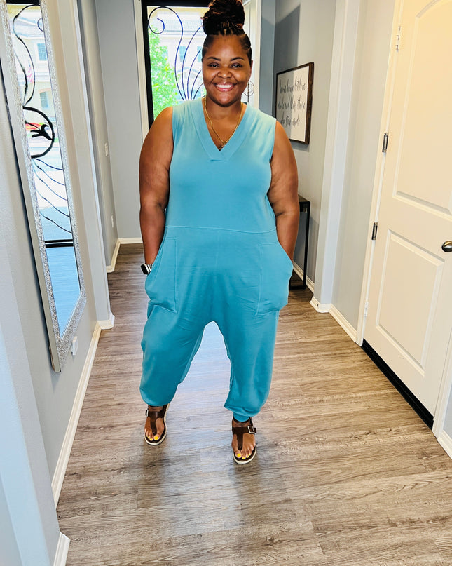 Women’s Plus Size Baggy Jumpsuit